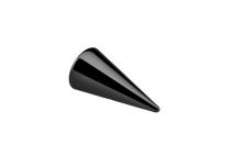 Lange stalen punt zwart 3 mm voor juwelen 1,6 mm | Itc