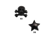 Accessoire Staal Zwart gedessineerde schroef | Itc