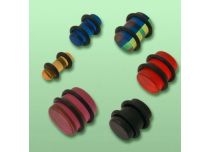Gekleurde acryl plug | Itc