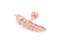 Barbell Staal Goud Roze Veerpatroon | Itc