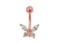 Banaan Navel Steel Roze Vlinder | Itc