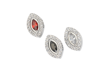 Accessoires titanium bloembladpatroon | Itc