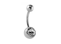 Banaan Titaniumkristal Steriel met Bolletjes 5/8 mm | Itc