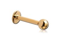 Labret Titaan PVD Goud Steriel Bal 3 mm | Itc