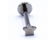 Labret Titane Intern Stérile motief Étoile | Itc