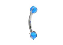 Banaan 1,2x8 Titanium inwendige steriele dubbele bol | Itc