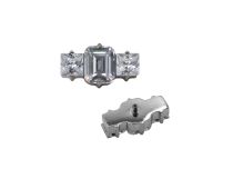 Titanium accessoire, 3-vlaks patroon | Itc