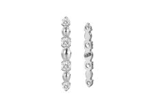 Accessoire interne Titane  0.9 motif barre strass blanc