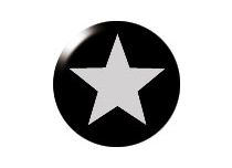 Stalen schroefkogel met White Star ontwerp | Itc
