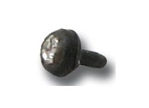 Kogel Push Clip BioFlex Zwart Kristal Wit | Itc