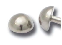 Halve Bal Titanium Schroef | Itc