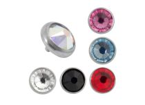 Titanium Schijf Inwendige Schroef Gekleurd Kristal | Itc