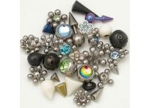 Set van 30 opschroefbare sieradenaccessoires 1,6 mm | Itc