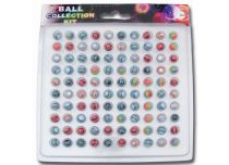 Pak van 100 Gekleurde Acryl Ballen | Itc