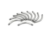 Set Titanium gebogen staven zonder kogel | Itc