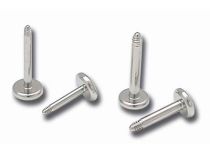 Stalen labret zonder kogel