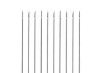 Set steriele drievoudige schuine piercingnaalden / verschillende maten