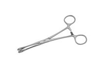Roestvrijstalen klem klein rond open 4,5 x 8 mm lengte 15,5 cm