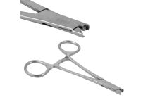 Roestvrijstalen pincet voor 5 mm huidtoepassing, 11 cm lang