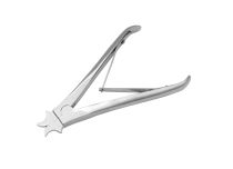 Roestvrijstalen borgveertang 22 cm lang, speciaal voor grote diameters