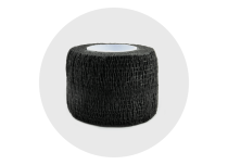 Beschermstrip kleine mouw - Zwart | Itc