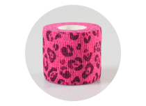 Beschermende mouwband - roze luipaardprint | Itc