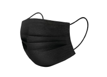Zwart stoffen hygiënemasker | Wigofil