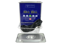 EUMAX ultrasoon reiniger, 0,7 liter + deksel en mandje