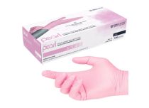 Roze nitril handschoenen PEARL- poedervrij | Unigloves